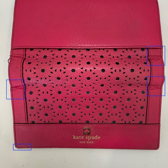 Kate Spade Wallet Bright Rose - Picture 13 of 13